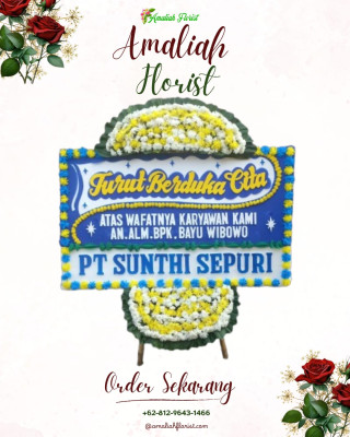Papan Bunga Duka di Gambesi