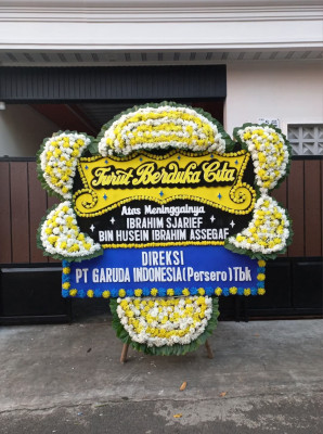 Papan Bunga Duka di Gambesi